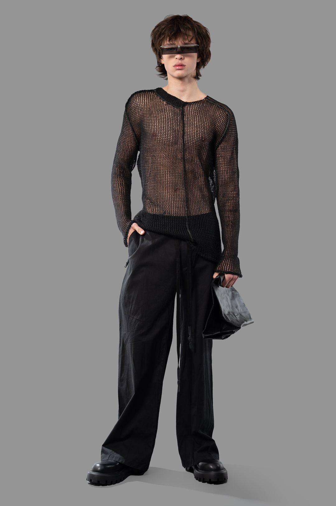 Wide-leg Trousers