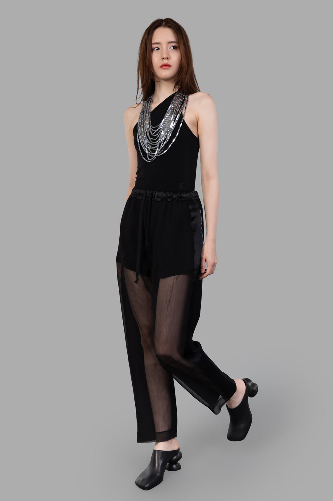 Semi-sheer Pants