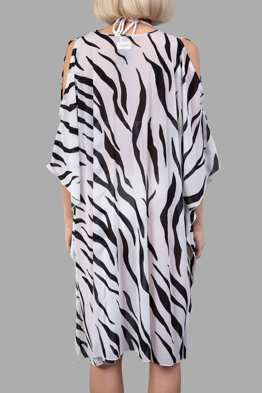 Zebra Bikini Cover Up