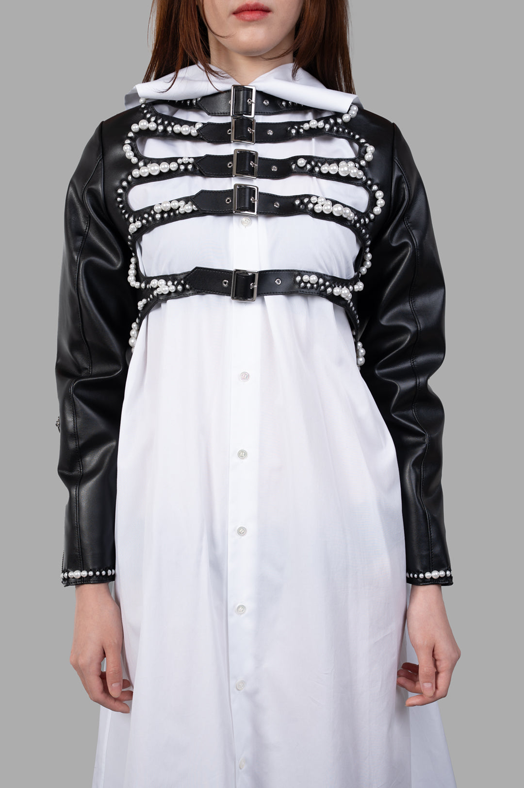 Pearl-Detailed Jacket