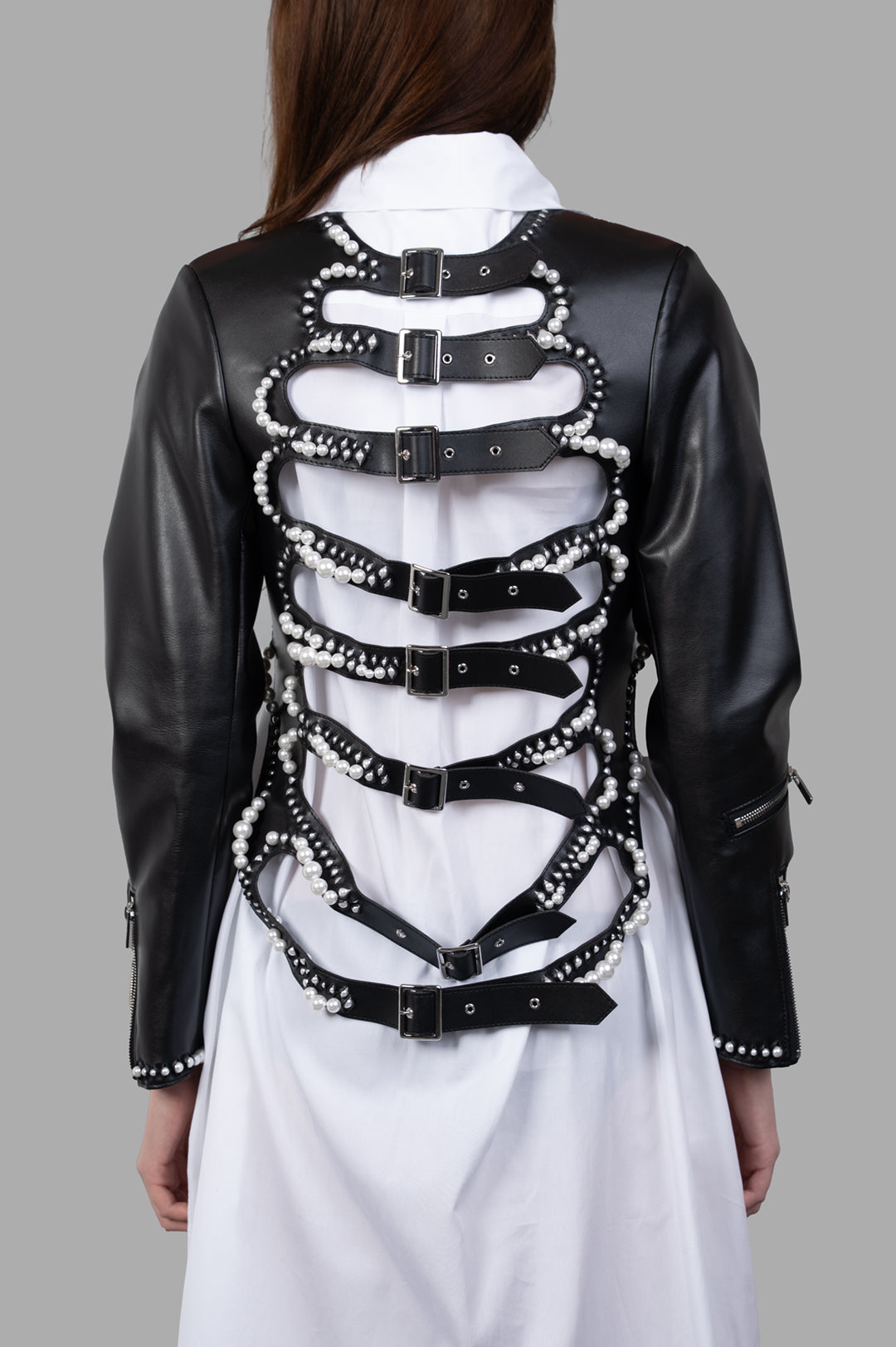 Pearl-Detailed Jacket