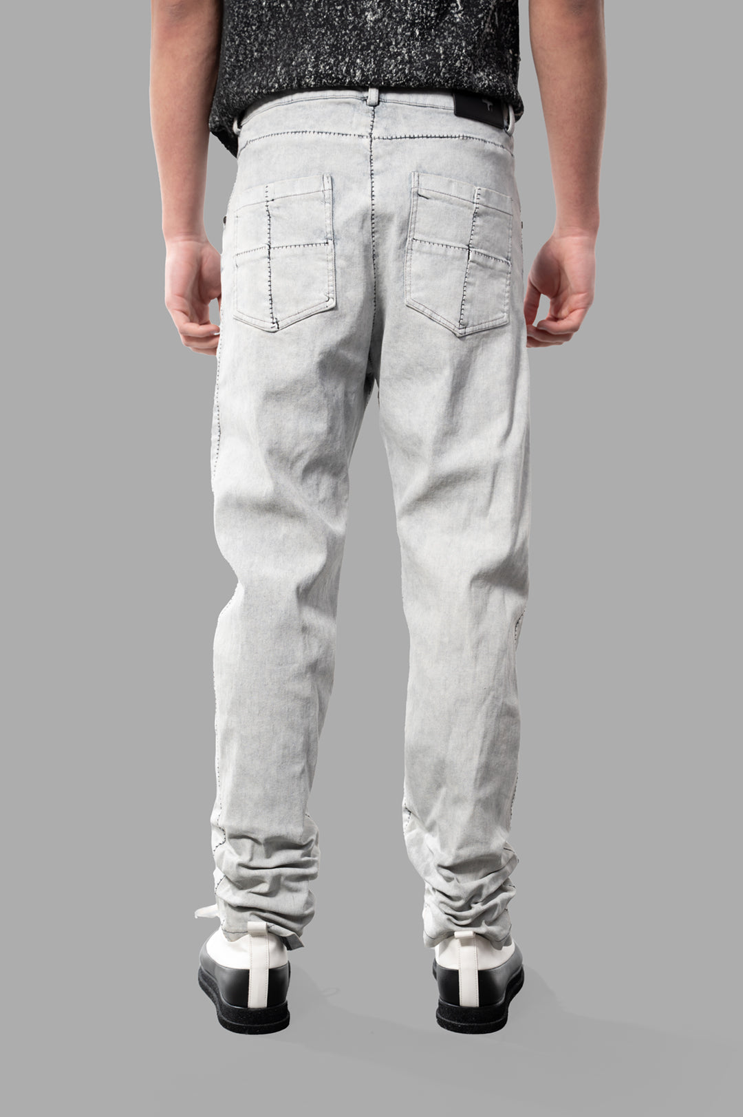 Coated Jeans