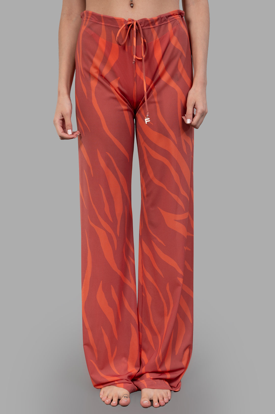 Zebra-print Trousers