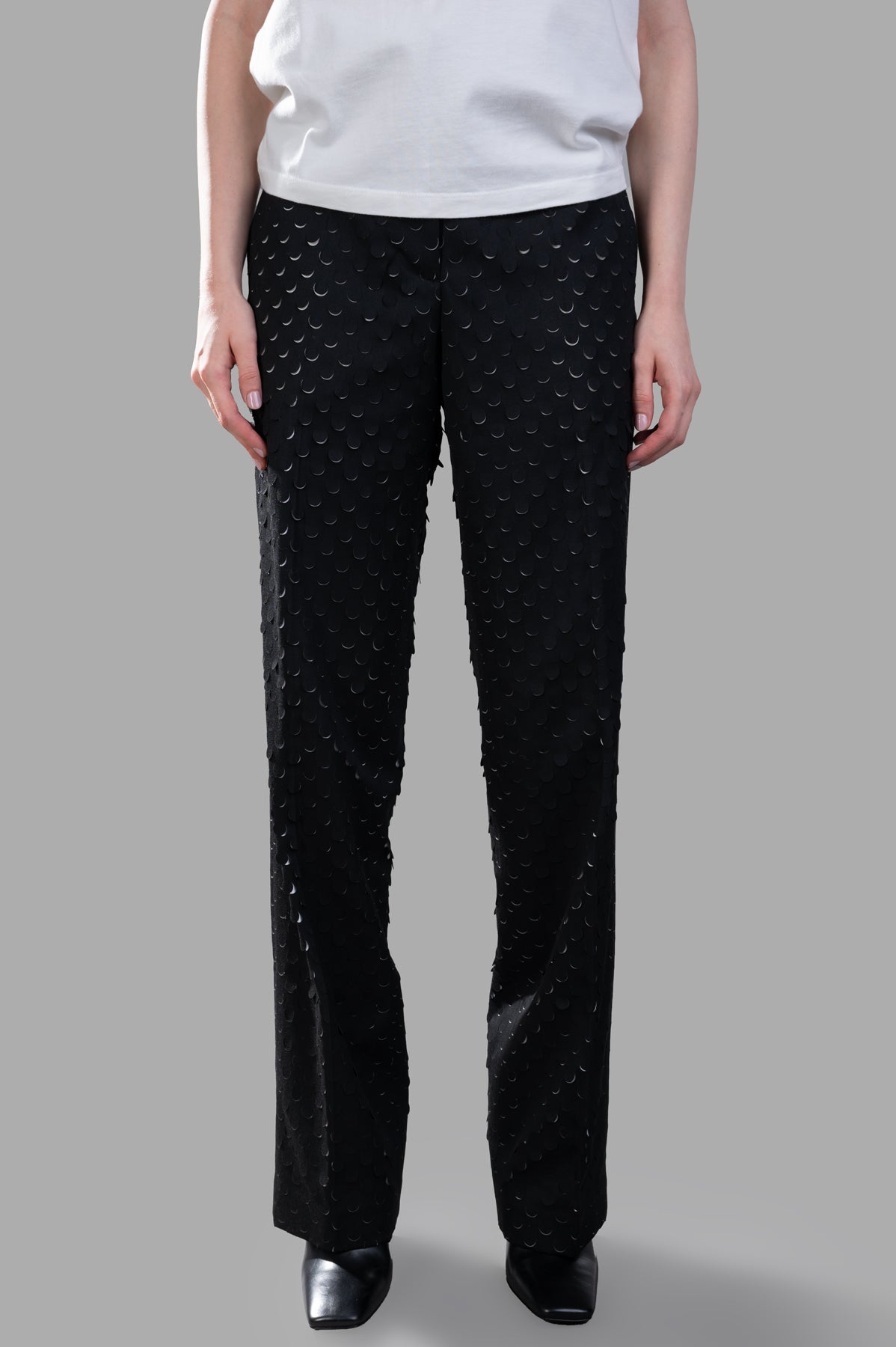 Hole-Punched Car Trousers