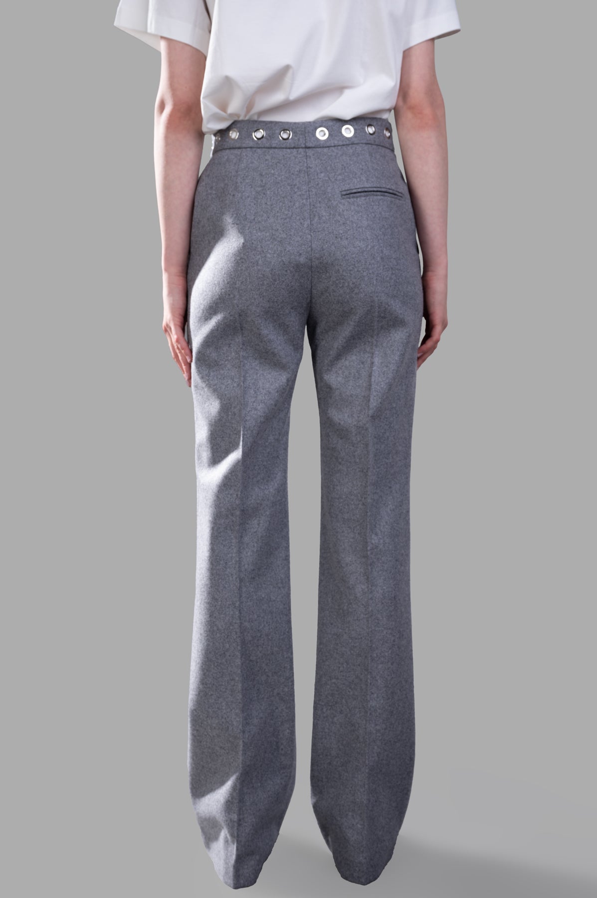 Wool Pants With Studs