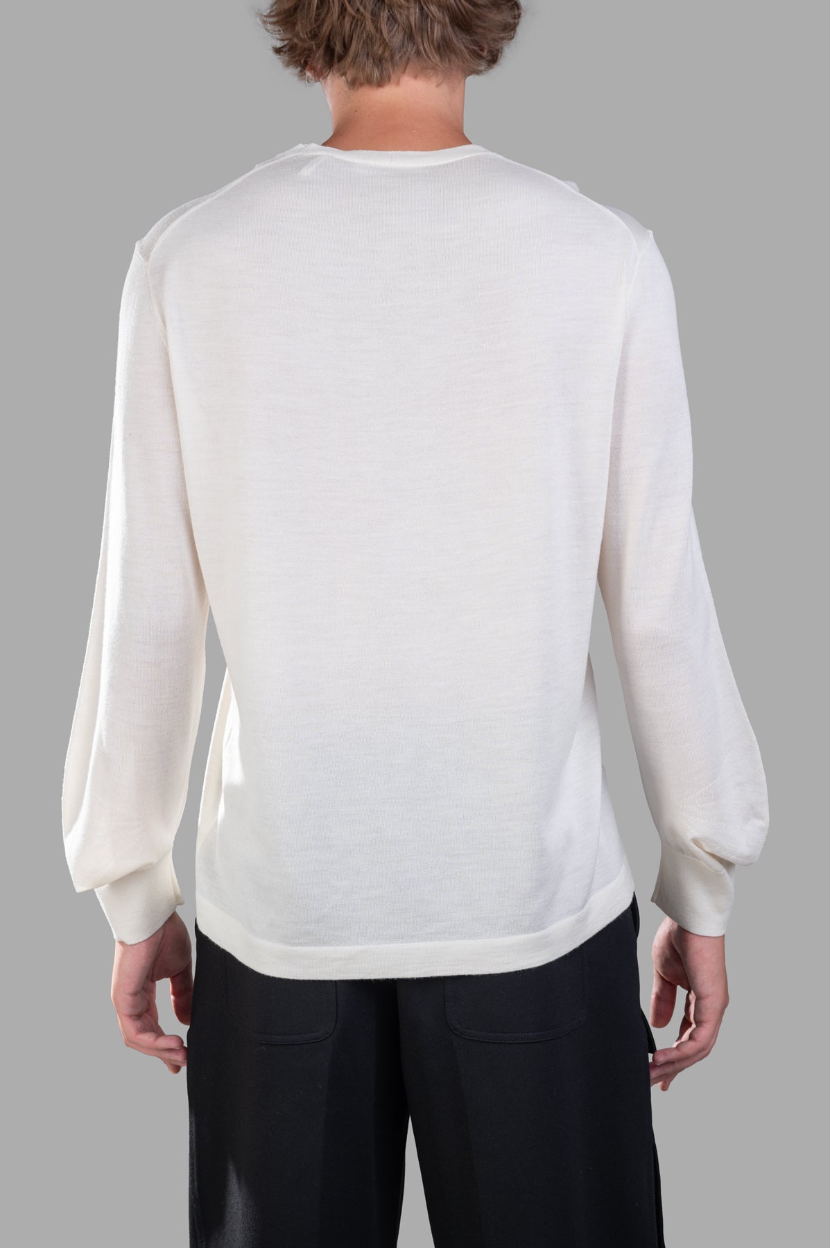 Curved Sleeve Sweater