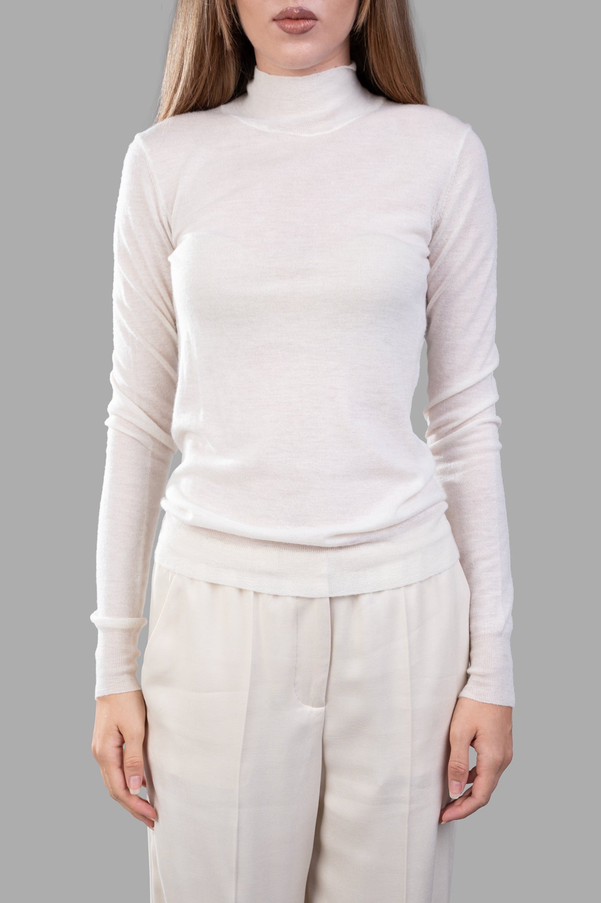 Cashair High-neck Jumper