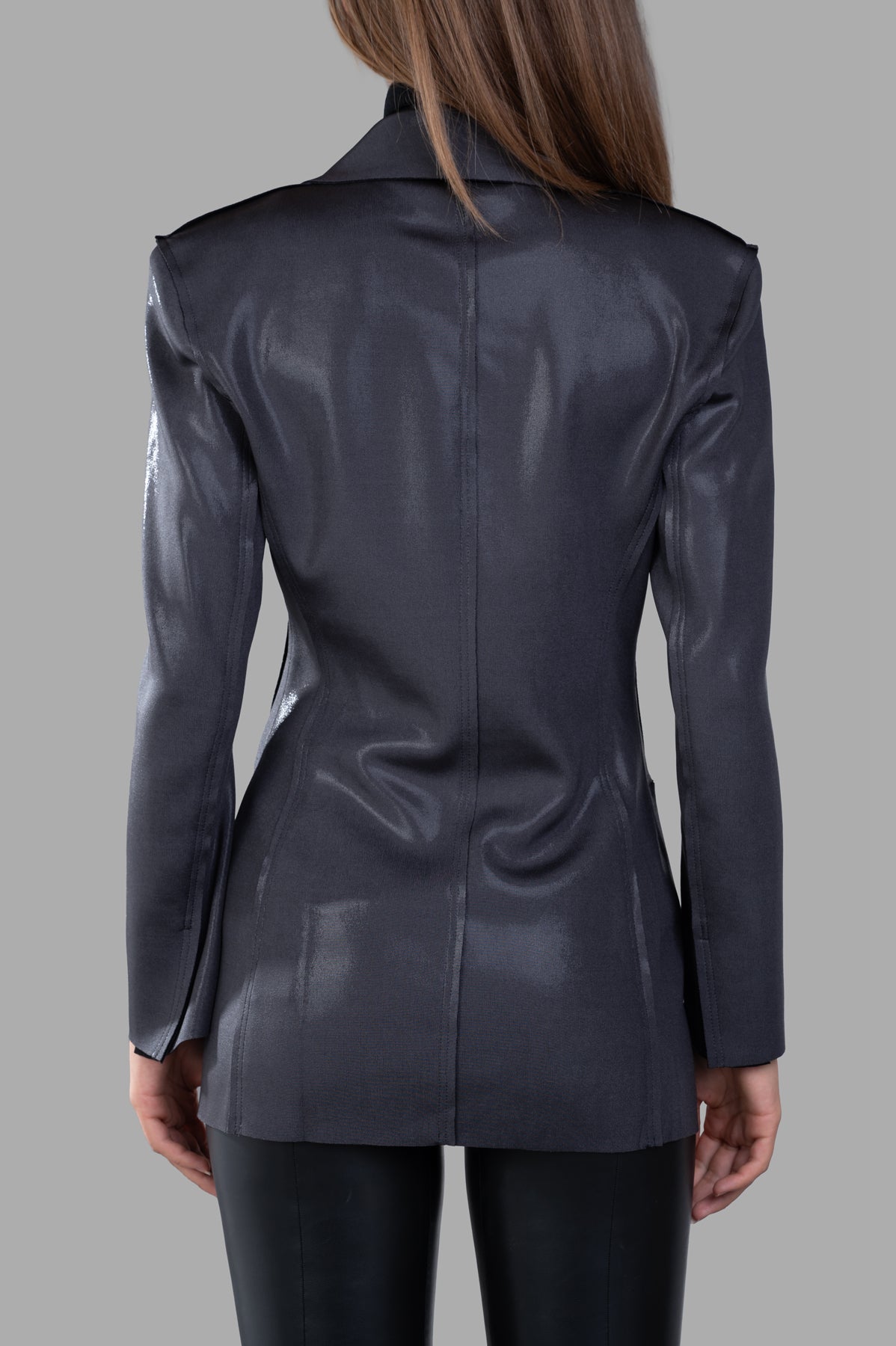 Fitted Double-Breasted Jacket