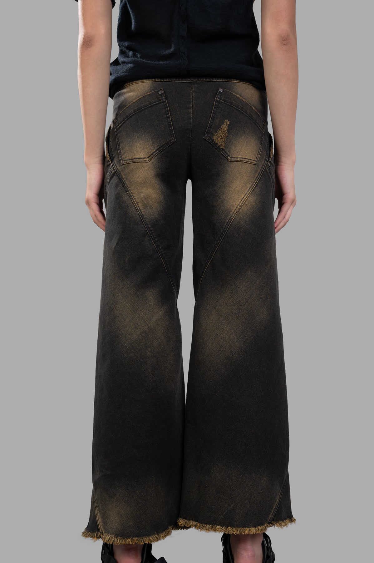 Faded Bootcut Jeans