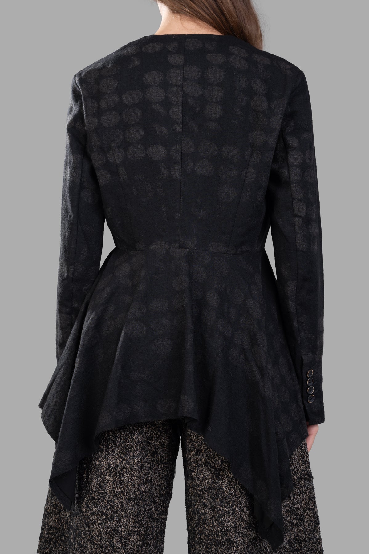 Pleat-detailing Jacket