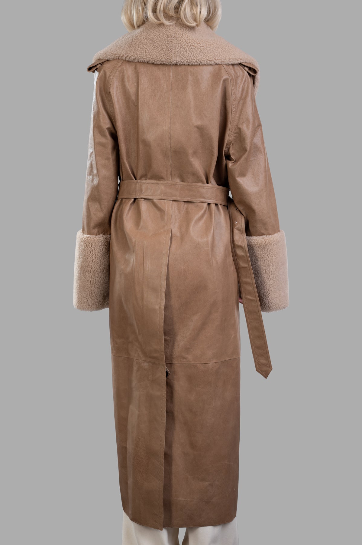 Shearling Leather Trench