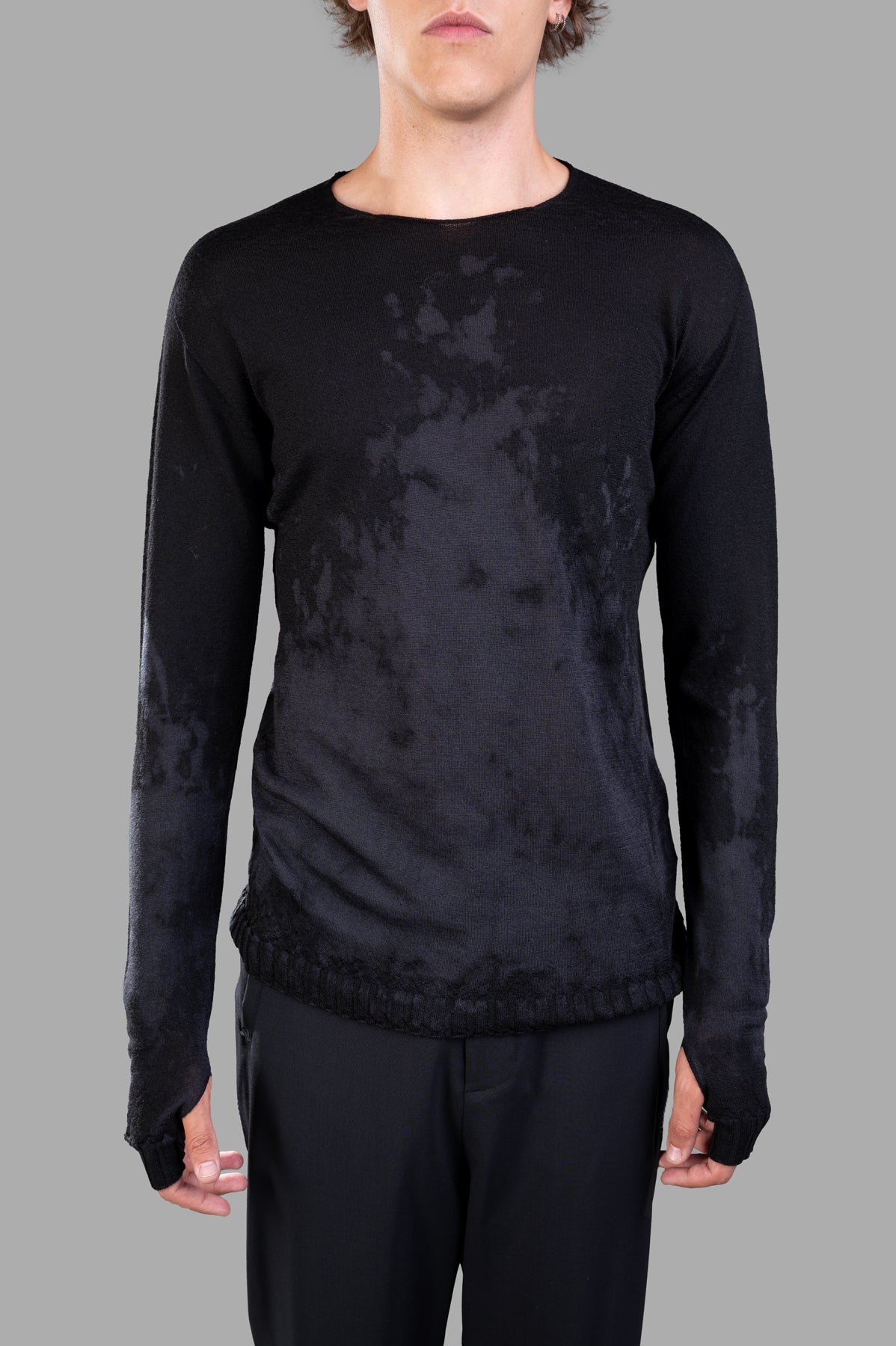 Graphic-print Jumper