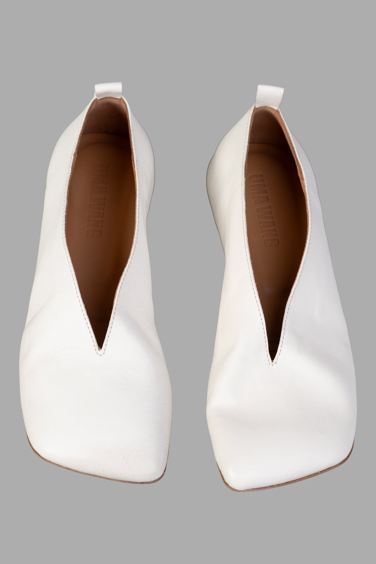 Asymmetric Toe Ballerinas
