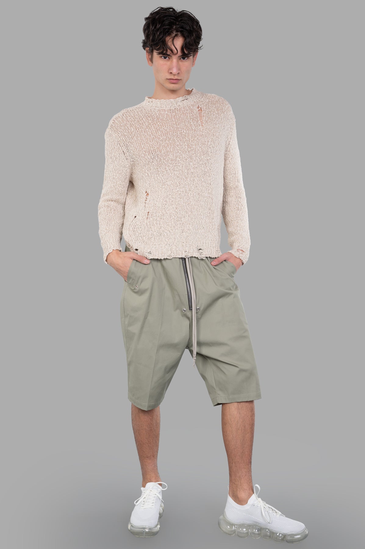 Drop-crotch Shorts