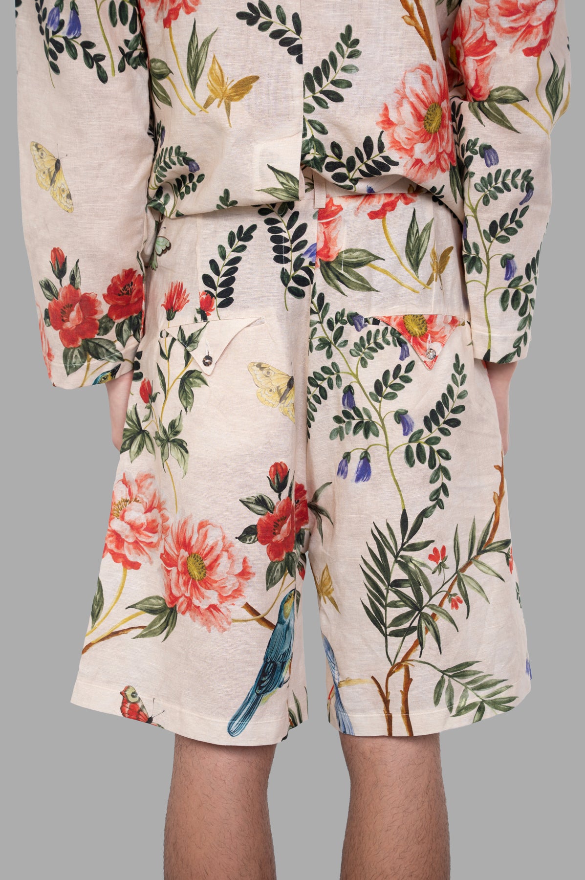 Floral-pattern Shorts