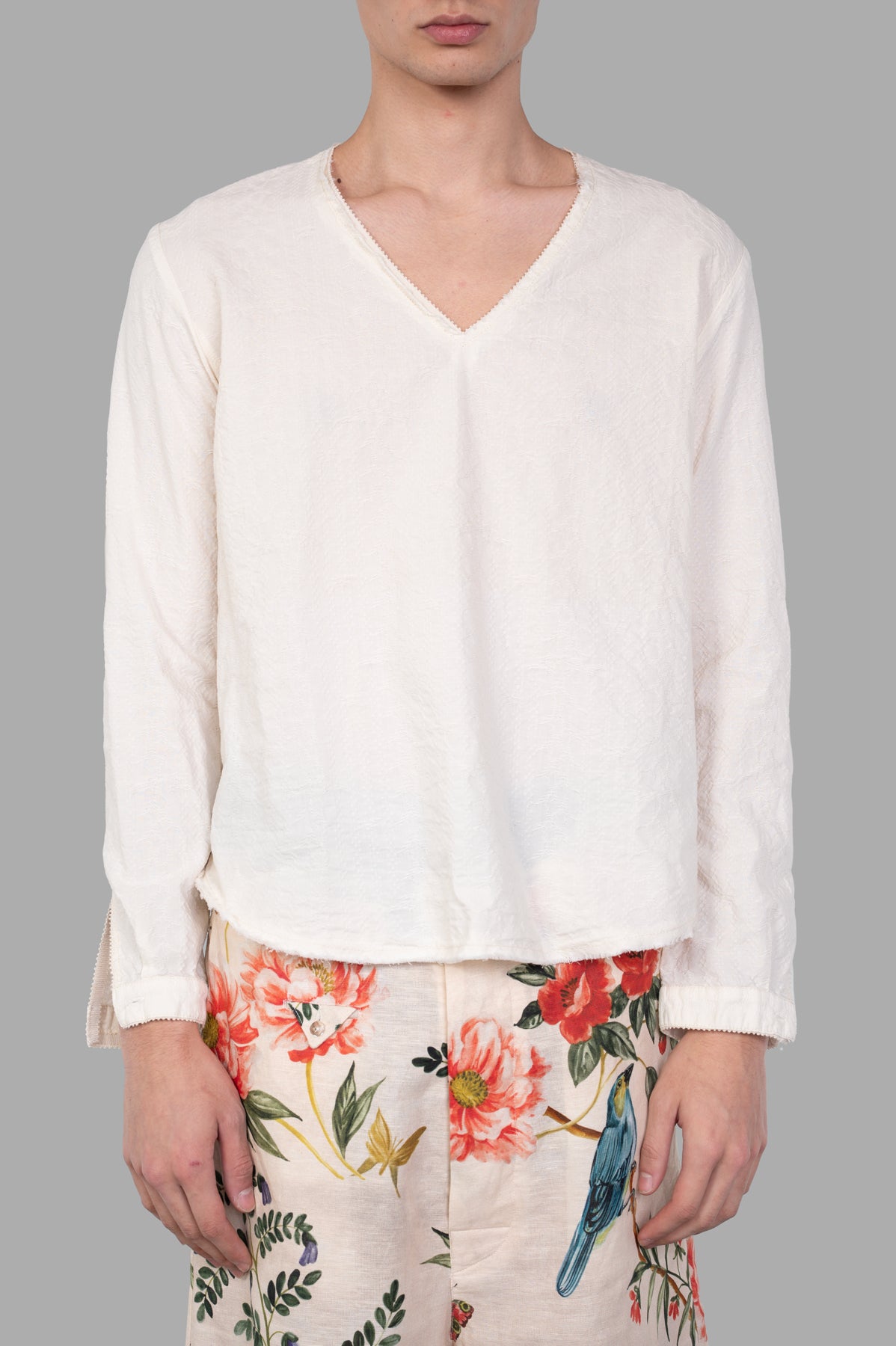 V-neck Blouse
