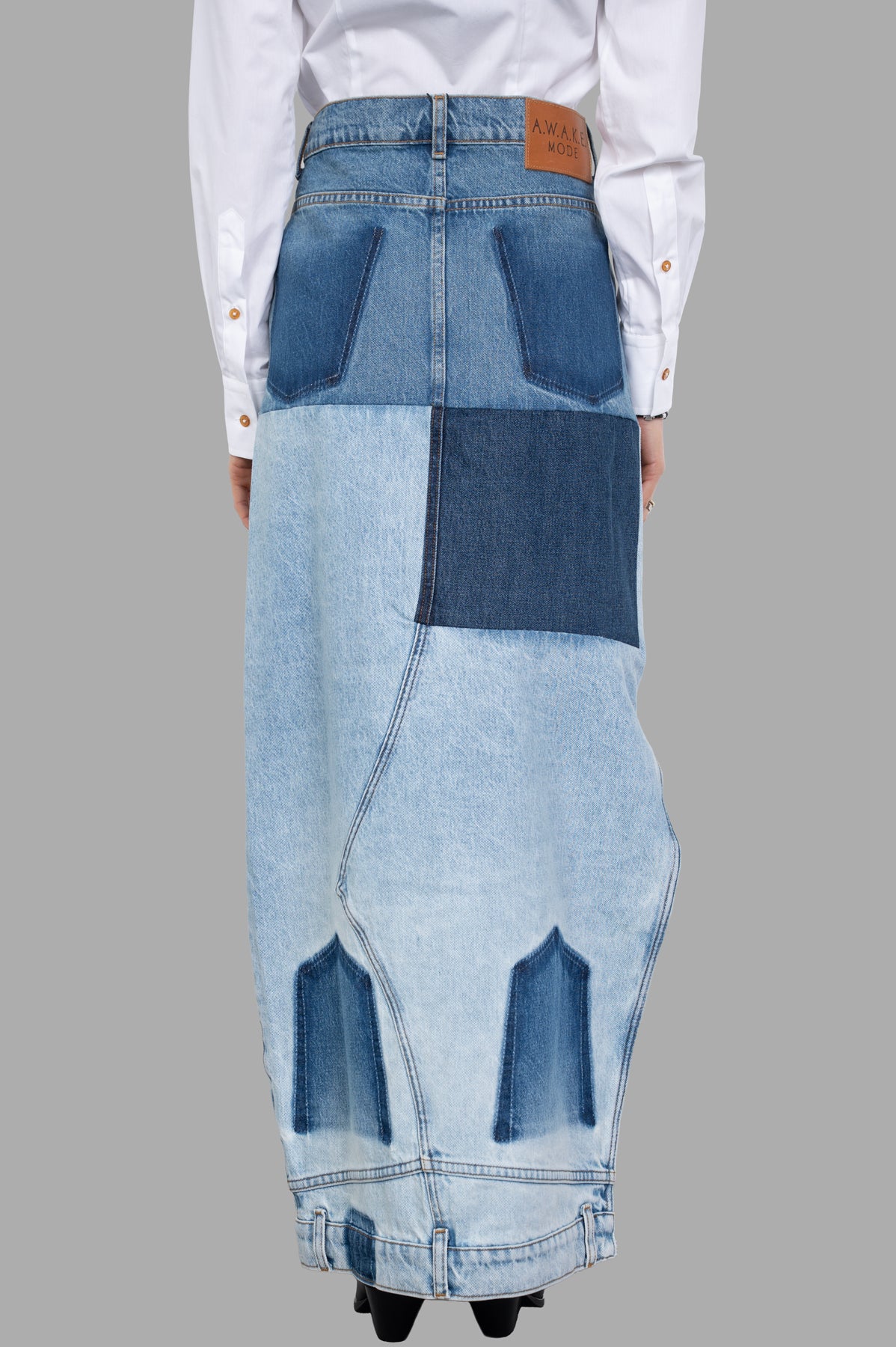 Mirror-effect Skirt