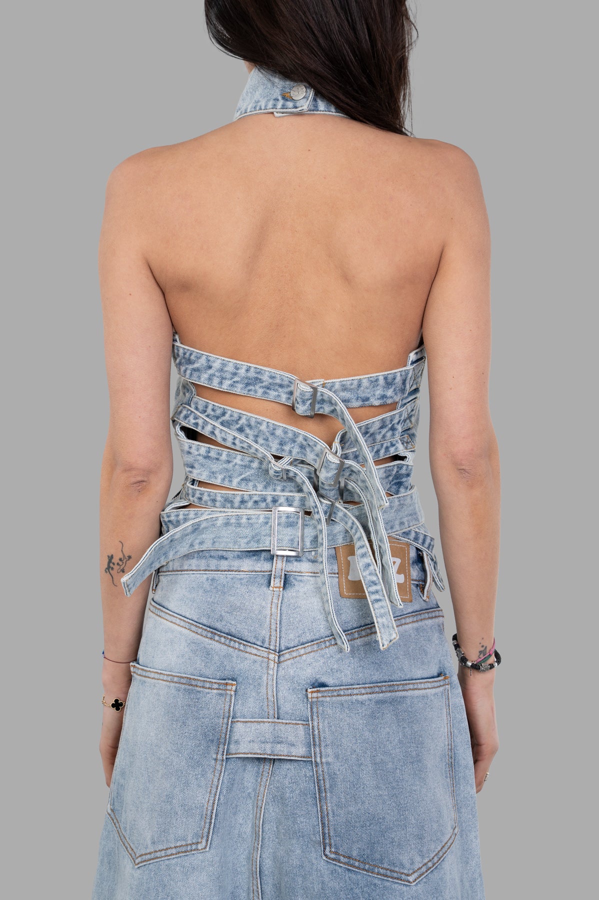 Treated Strapped-in Top