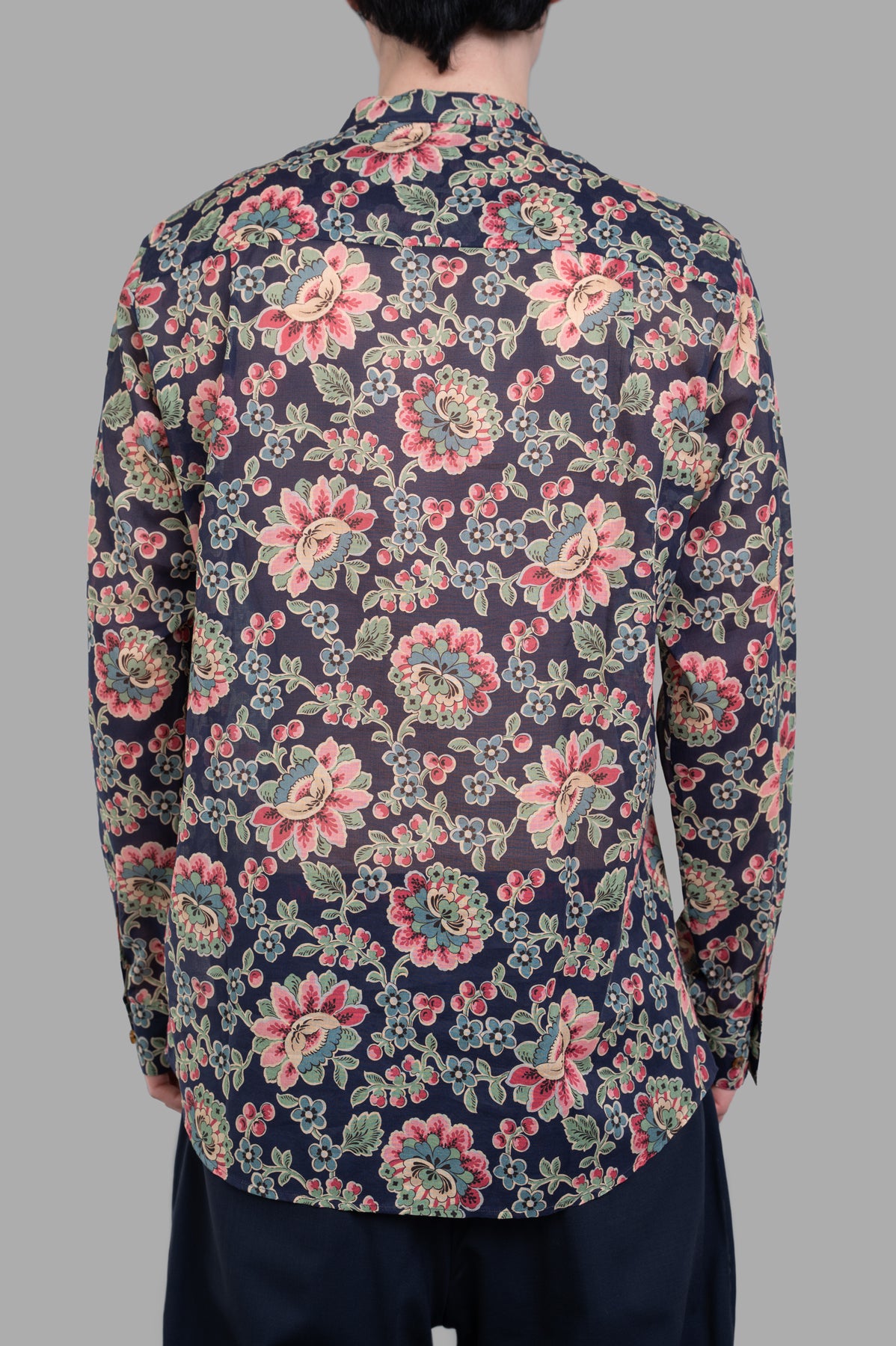 Floral Mandarin Shirt