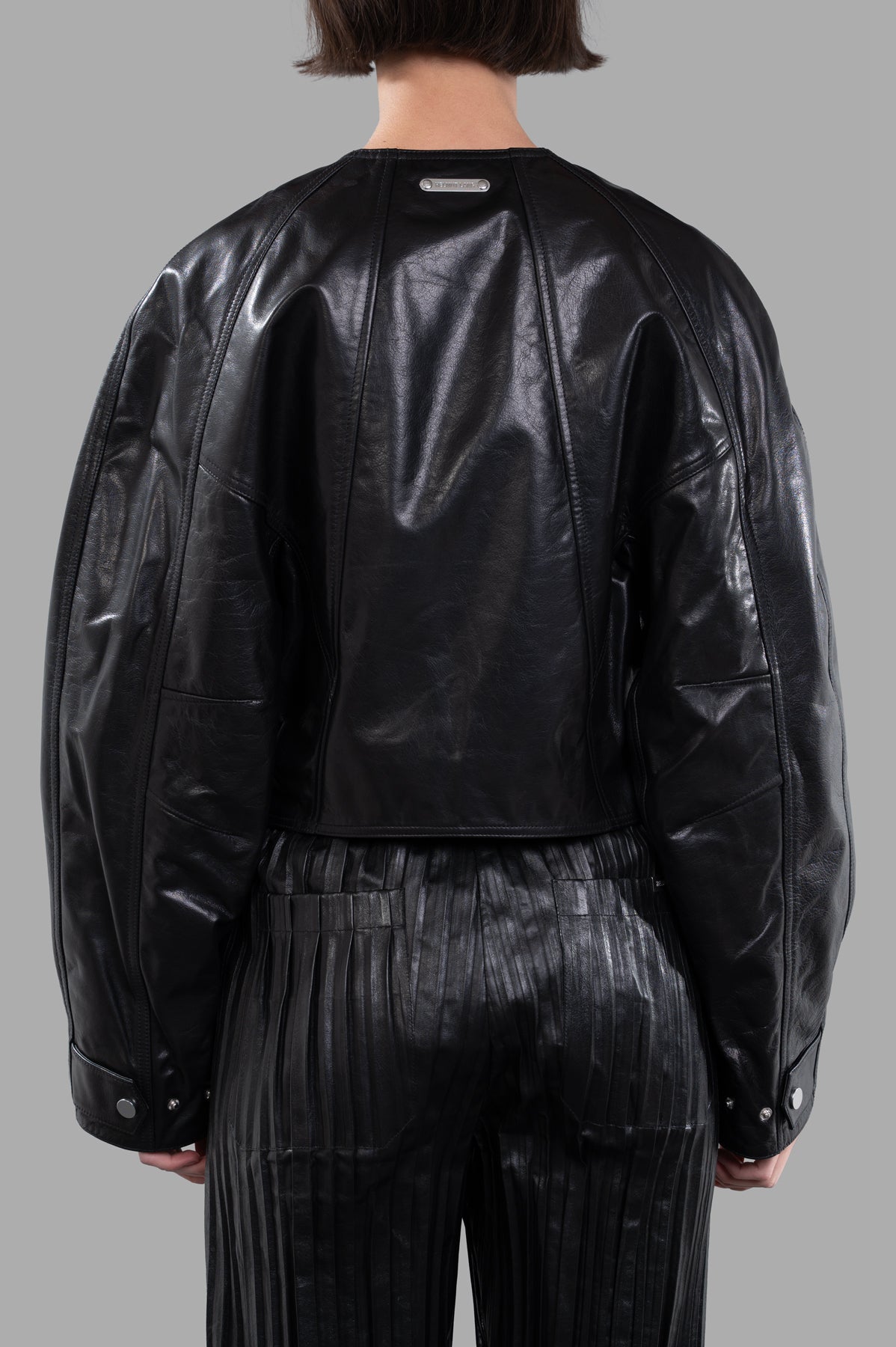 Articulated Leather Jacket