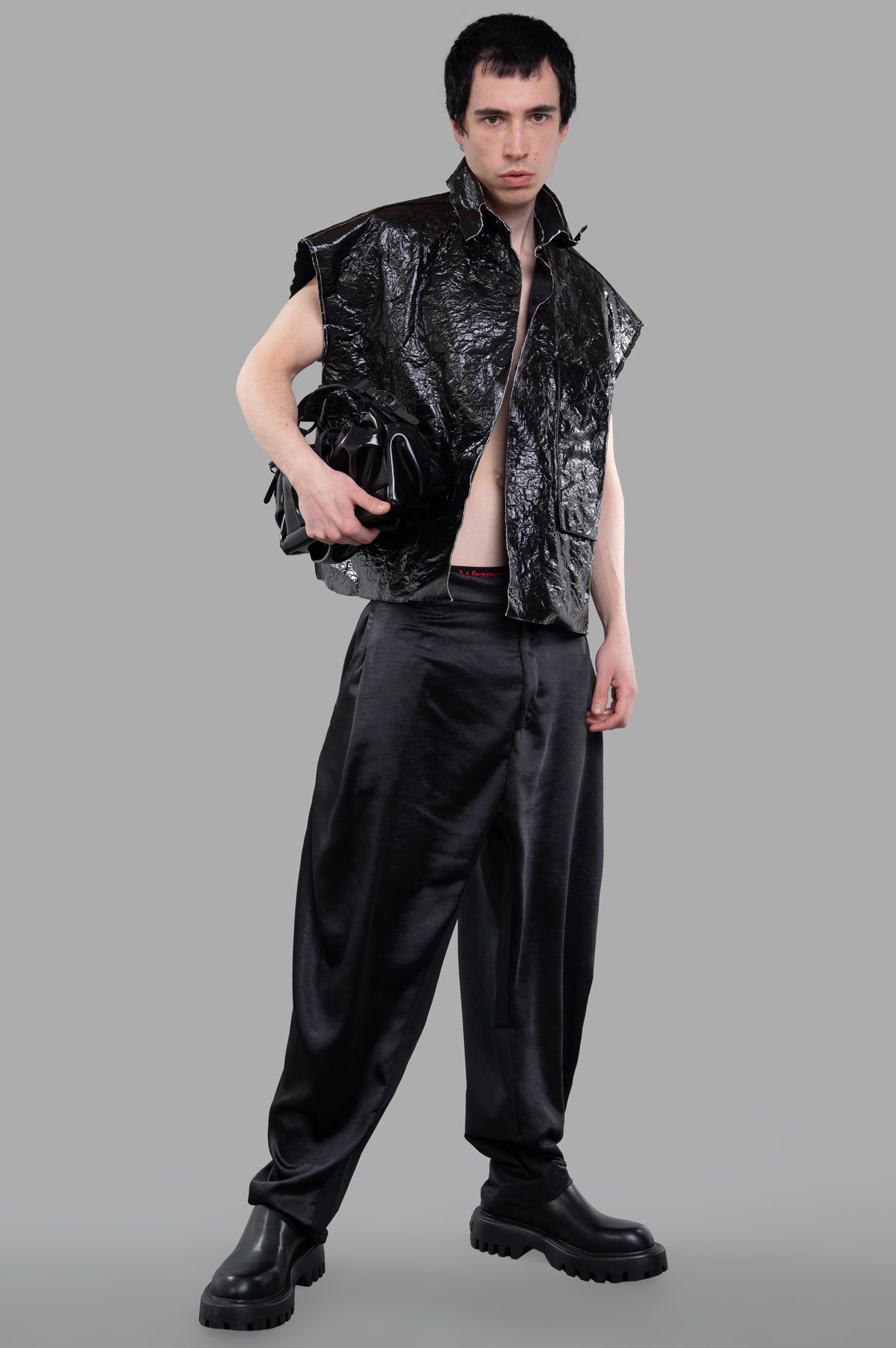 Crinkled Vest