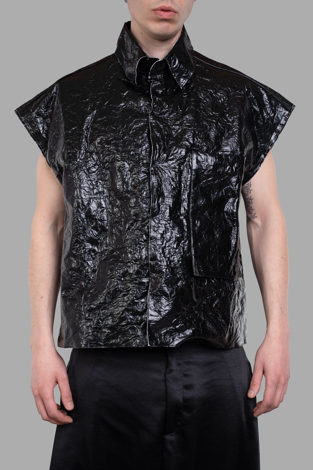 Crinkled Vest