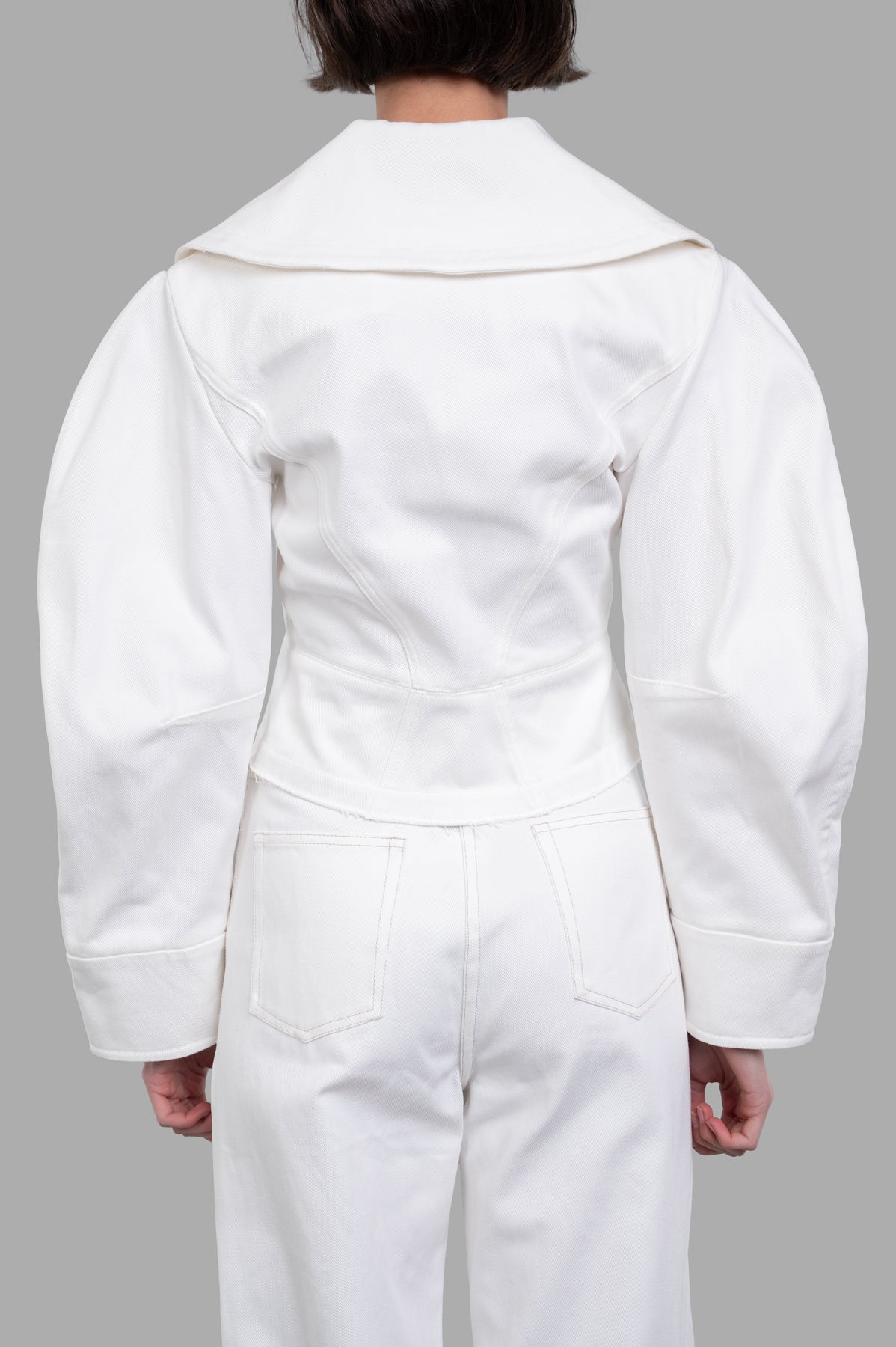 Double-breasted Cropped Jacket