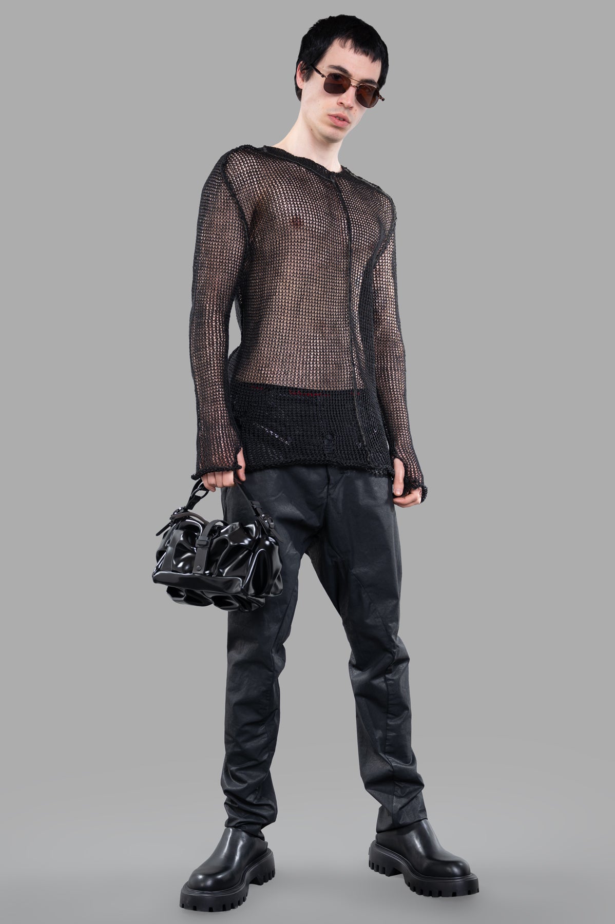 Mesh Sweater