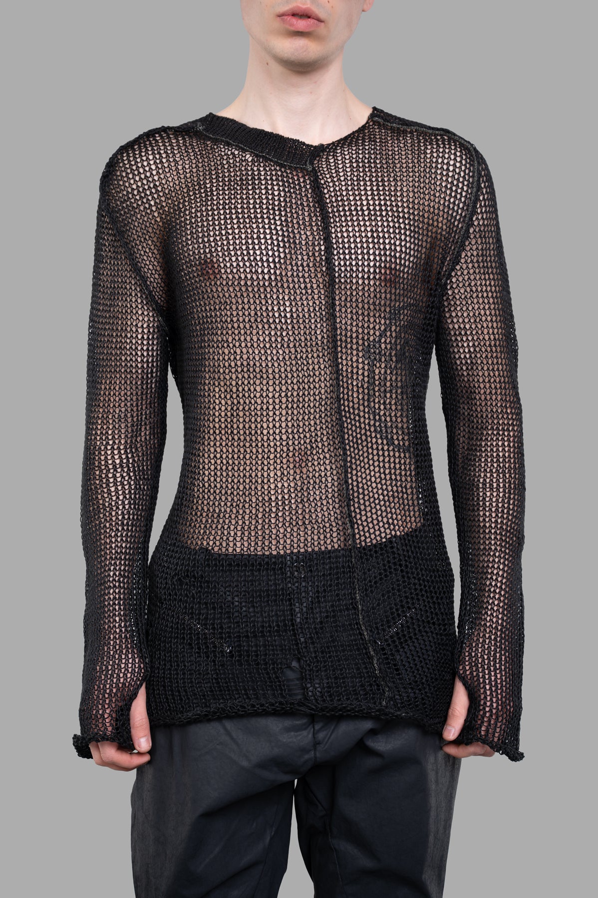 Mesh Sweater