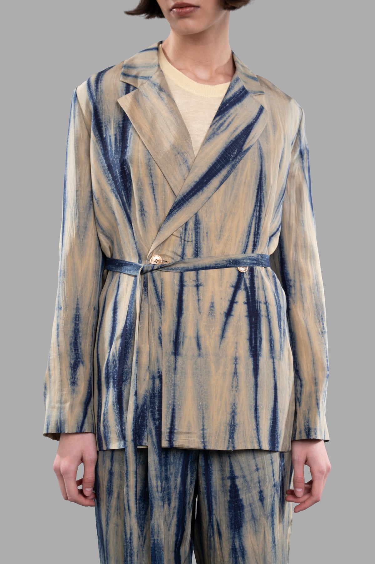 Tie-dye Silk Jacket