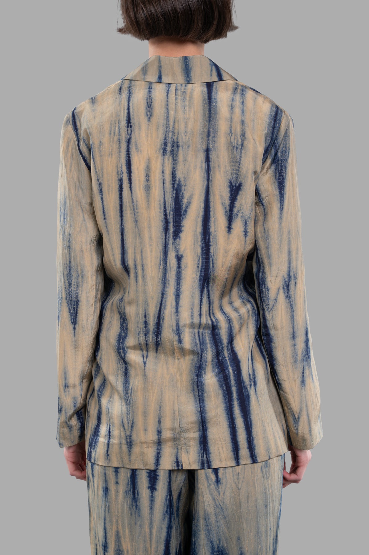 Tie-dye Silk Jacket