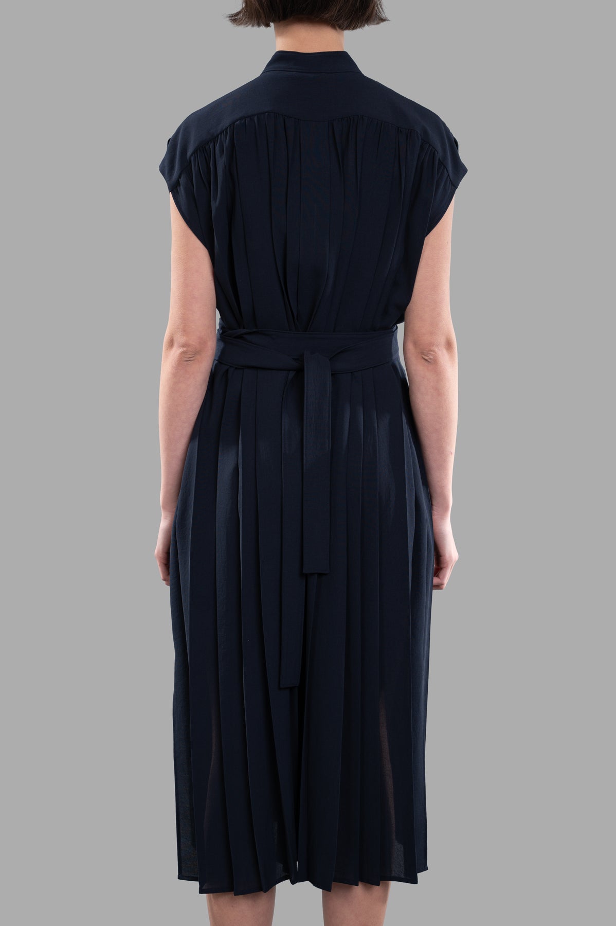 Davidge Airy Plissé Dress