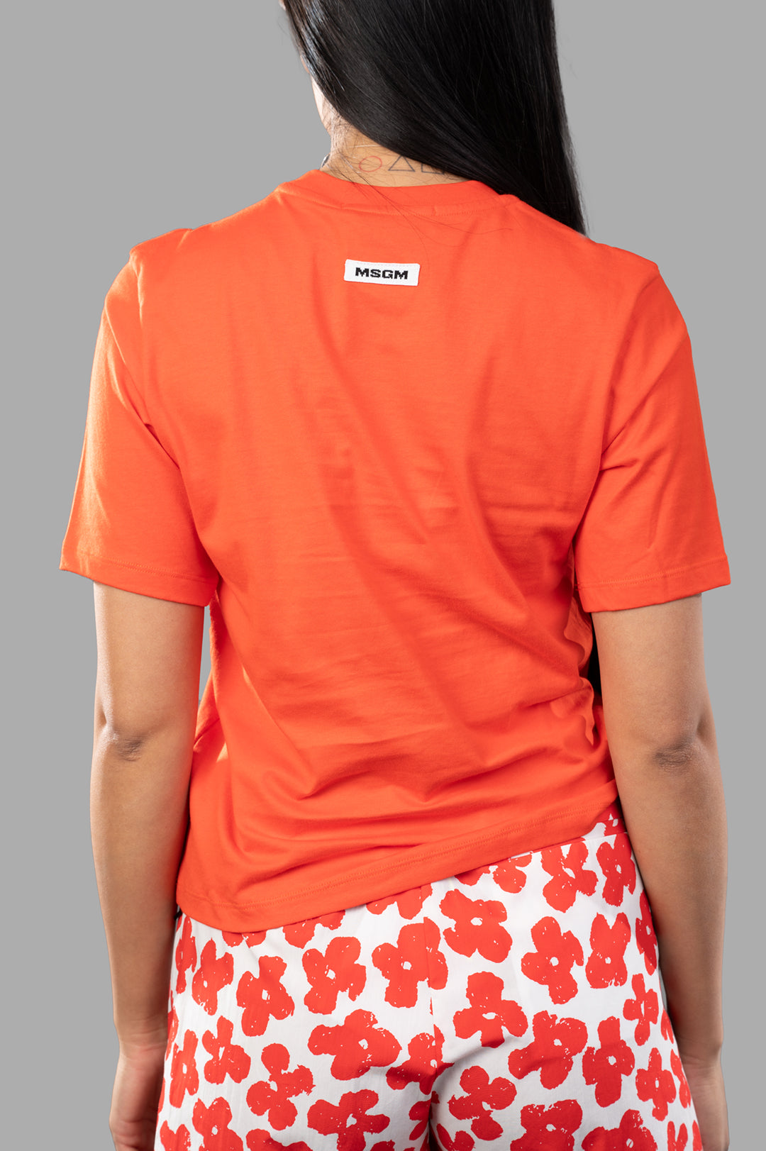 Gathered T-shirt