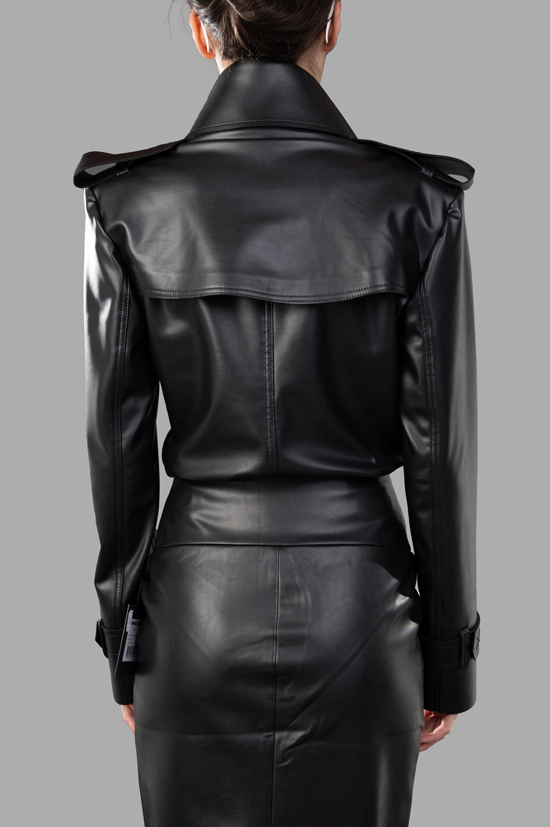 Double-breasted Trench Bodysuit