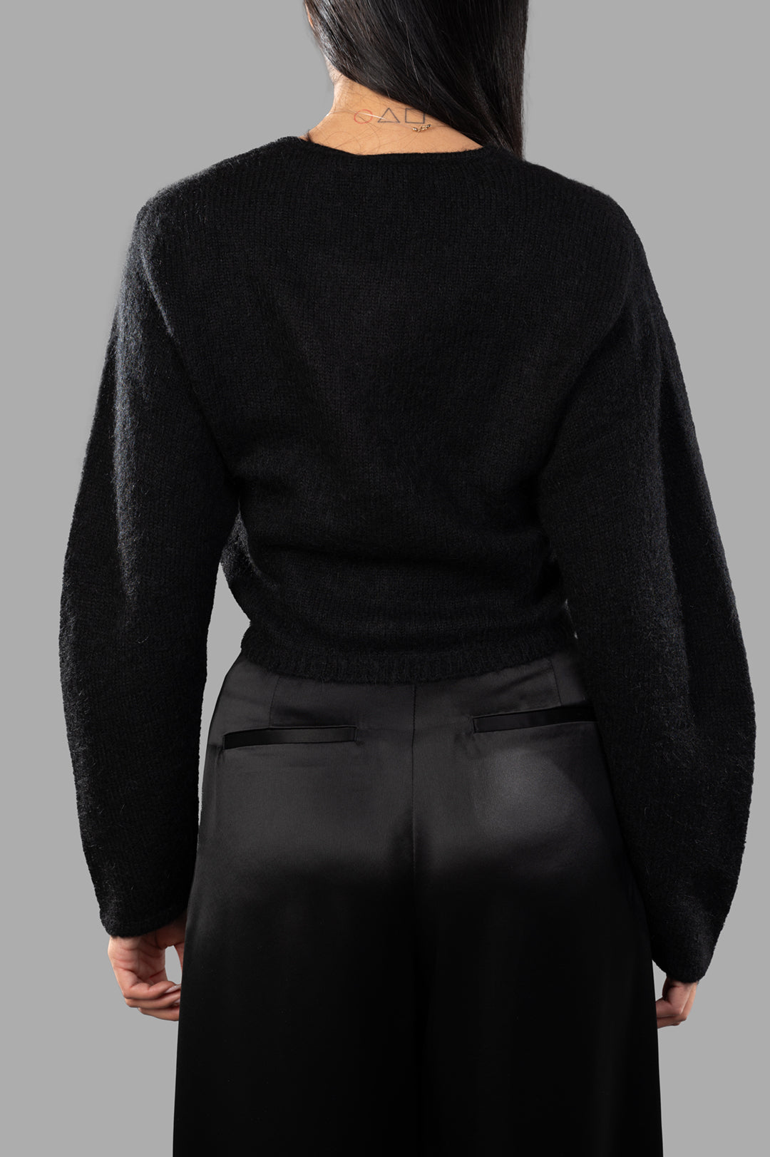 Zharea Wool-blend Cardigan
