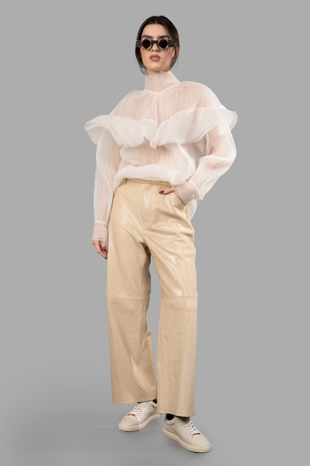 Cailys Leather Trousers