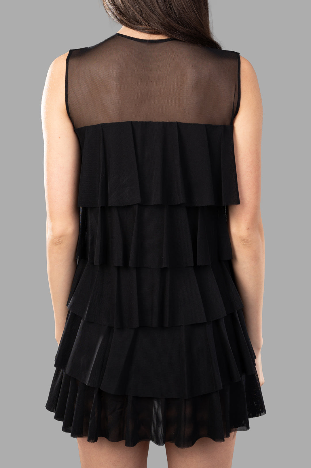 Sleeveless Ruffle Dress