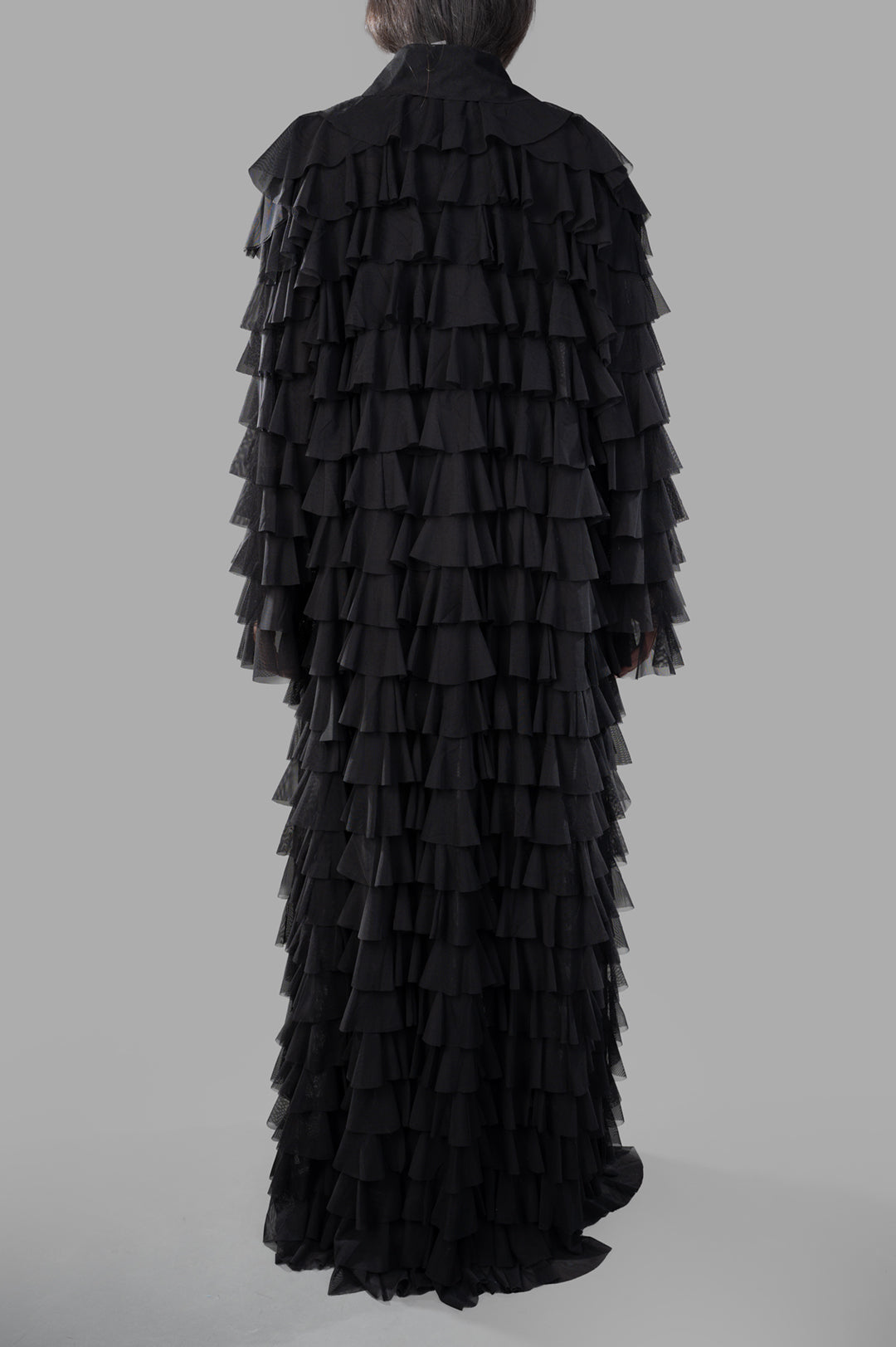 All-over Ruffle Coat