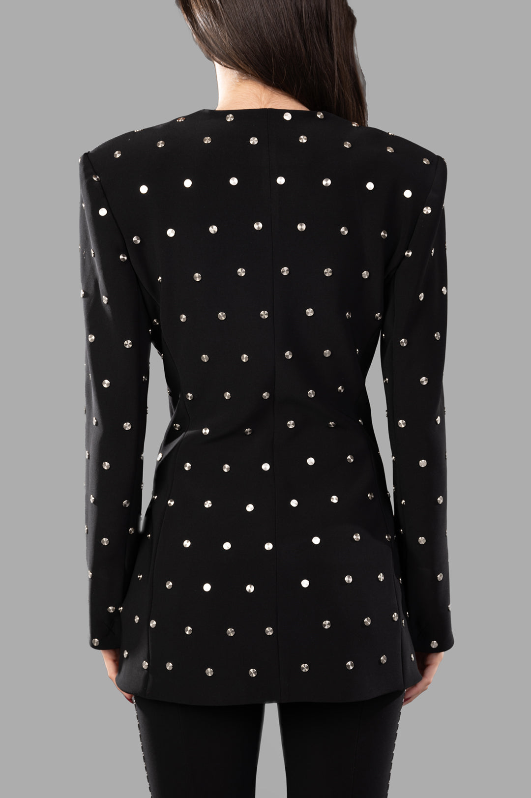 Shoulder Pad Studded Jacket