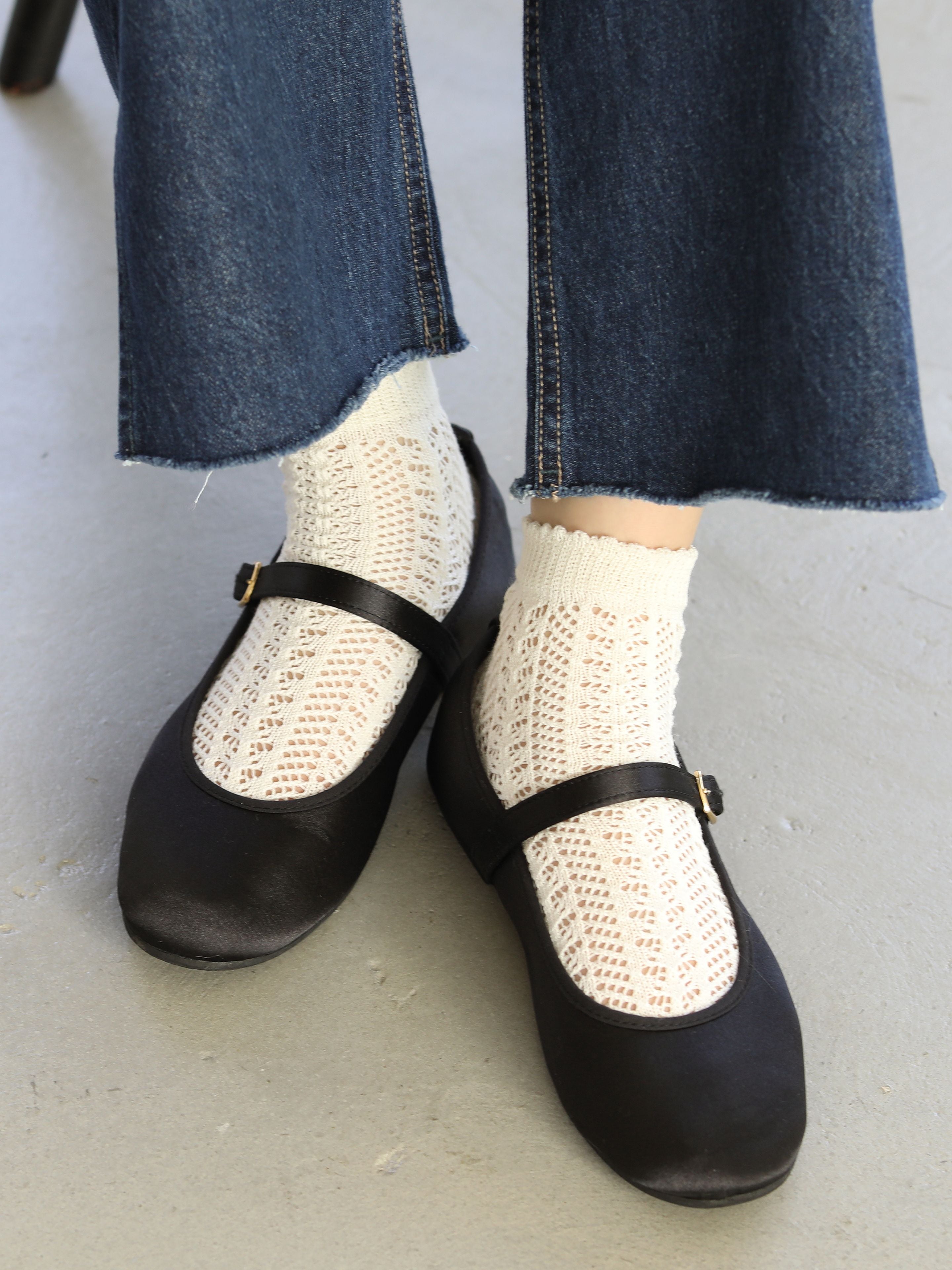 Irmack Mesh Ankle Socks