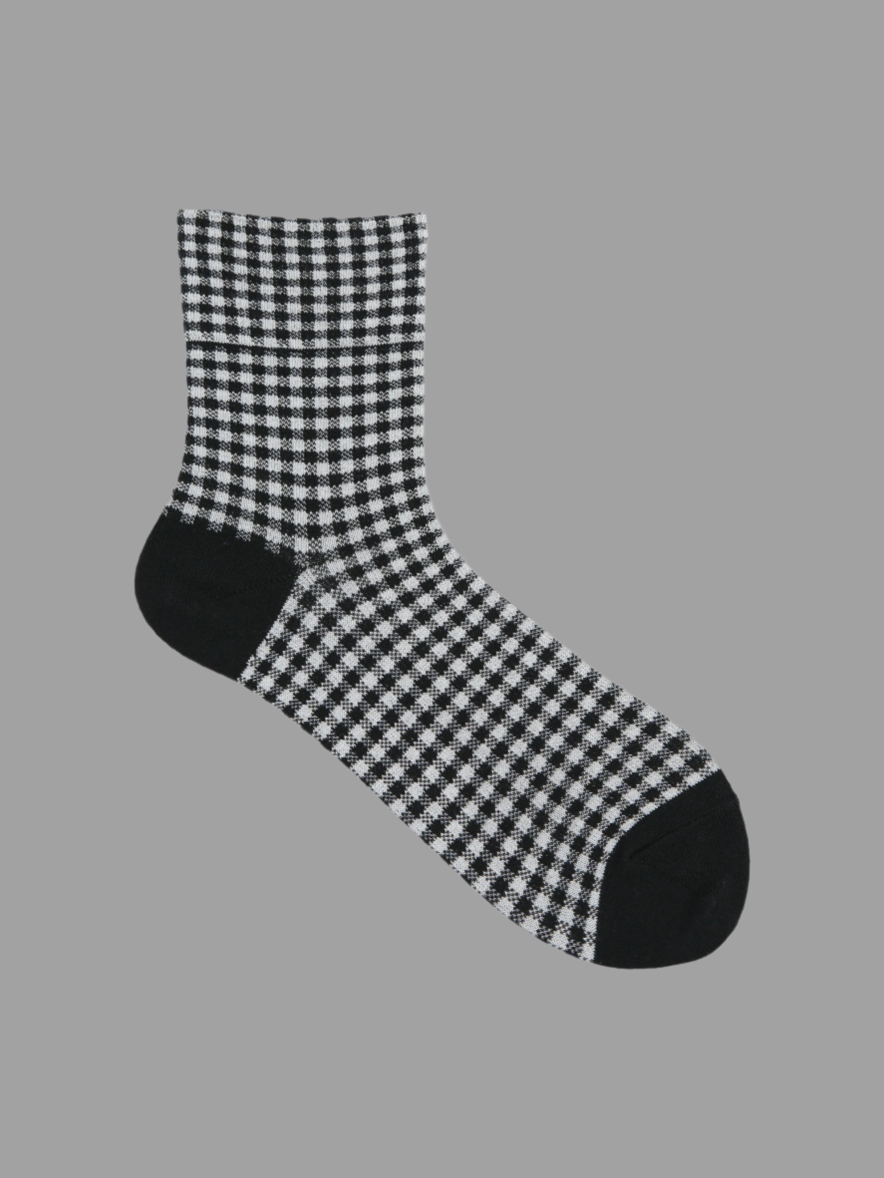 Vichy Checkered Socks