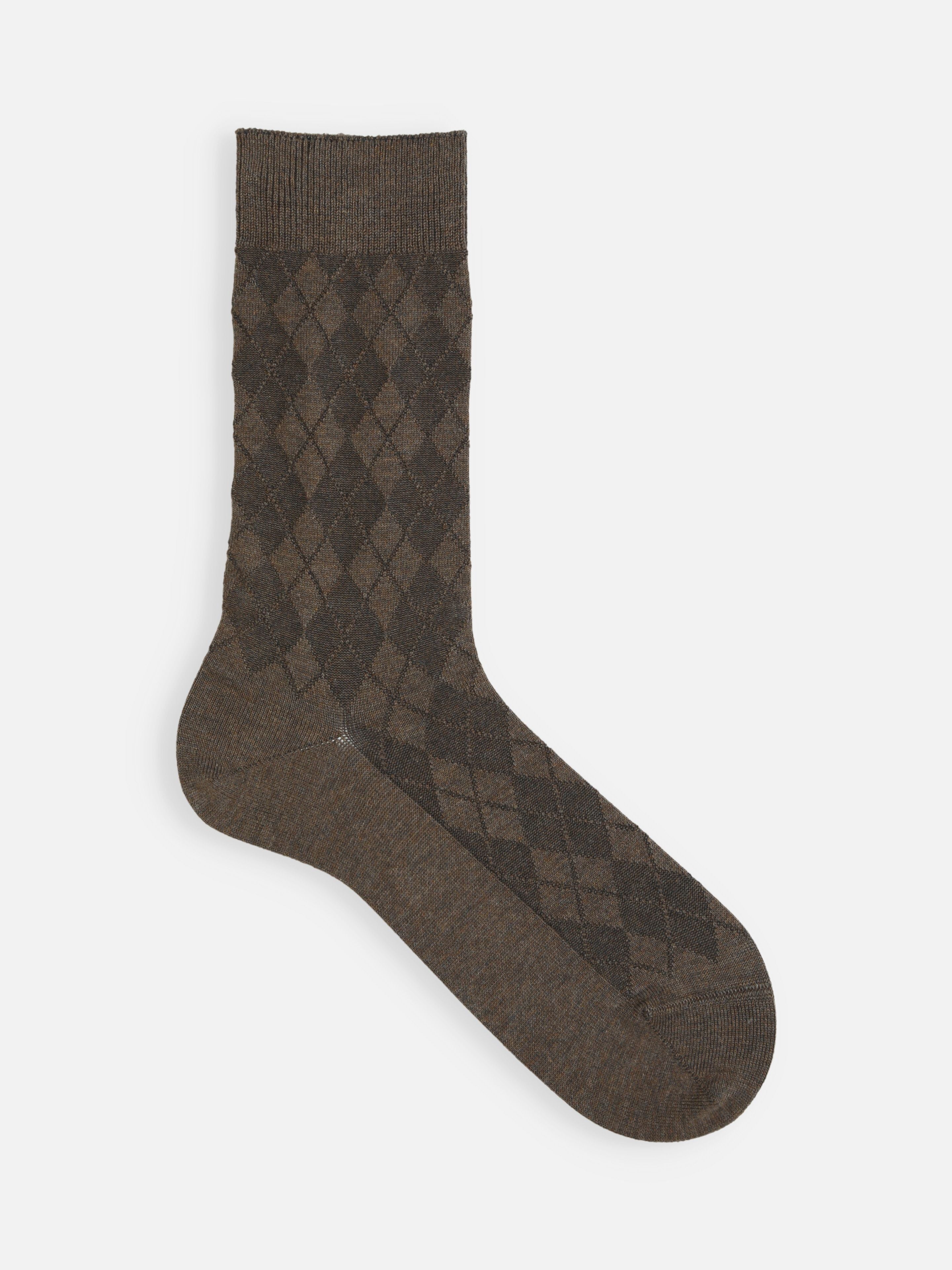 Supima Cotton Diamond Socks