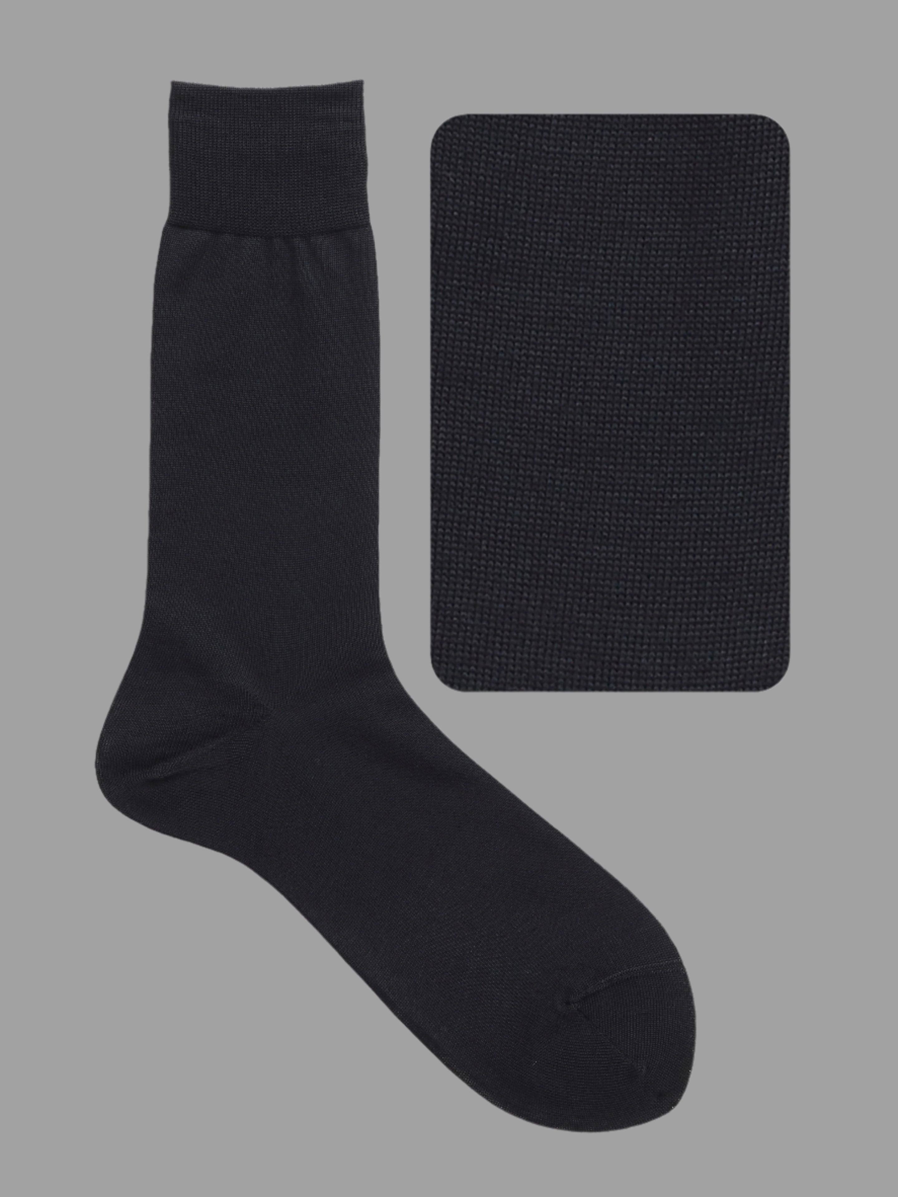 Plain High Socks