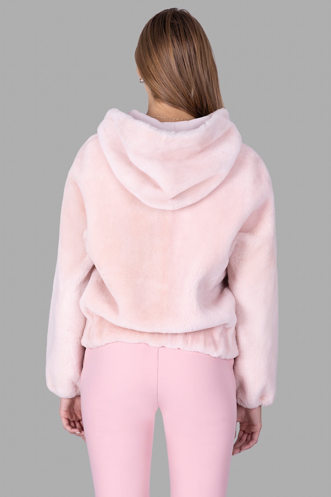 Pink Hooded Jacket