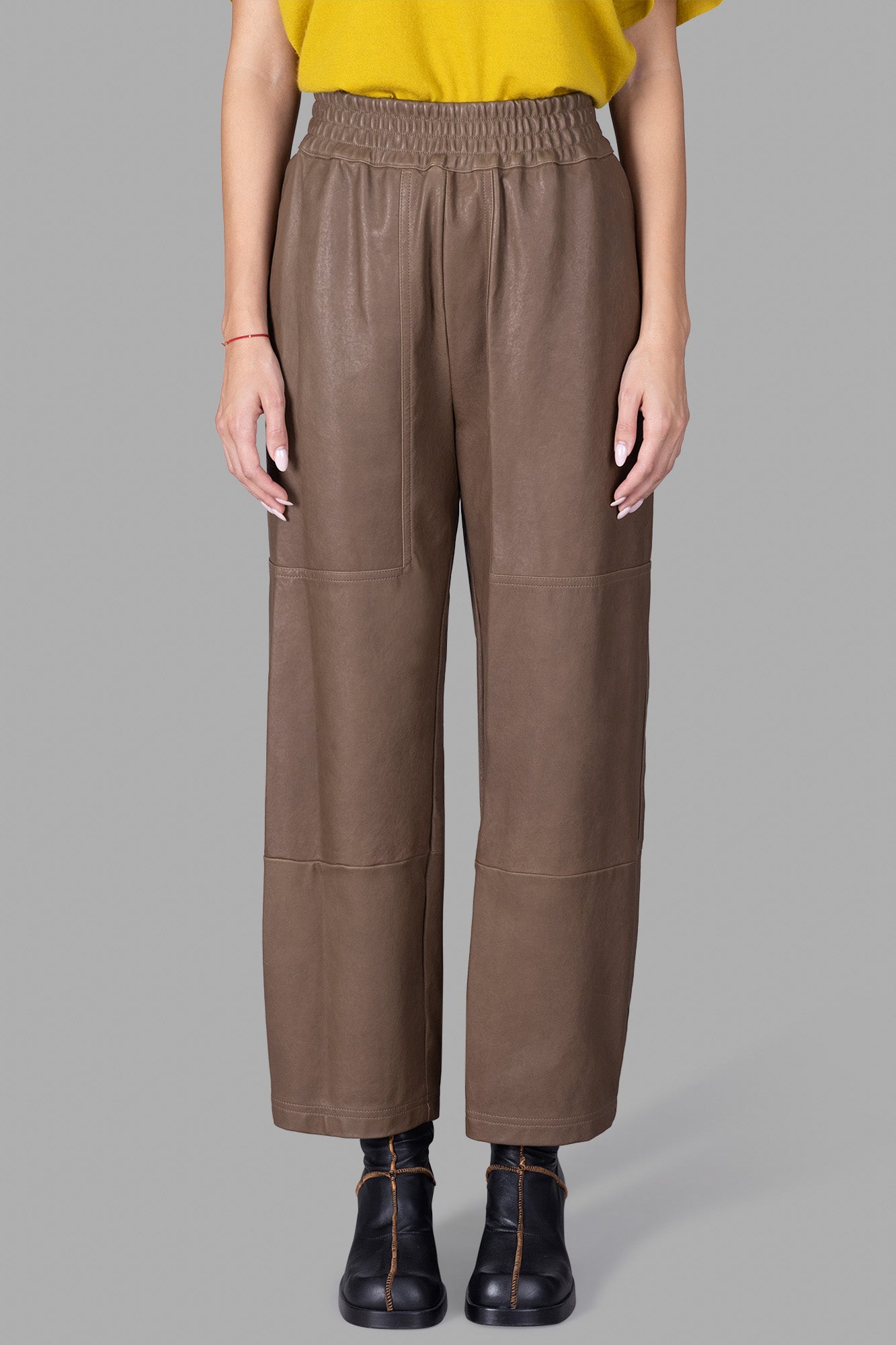 Brown Leather Trousers