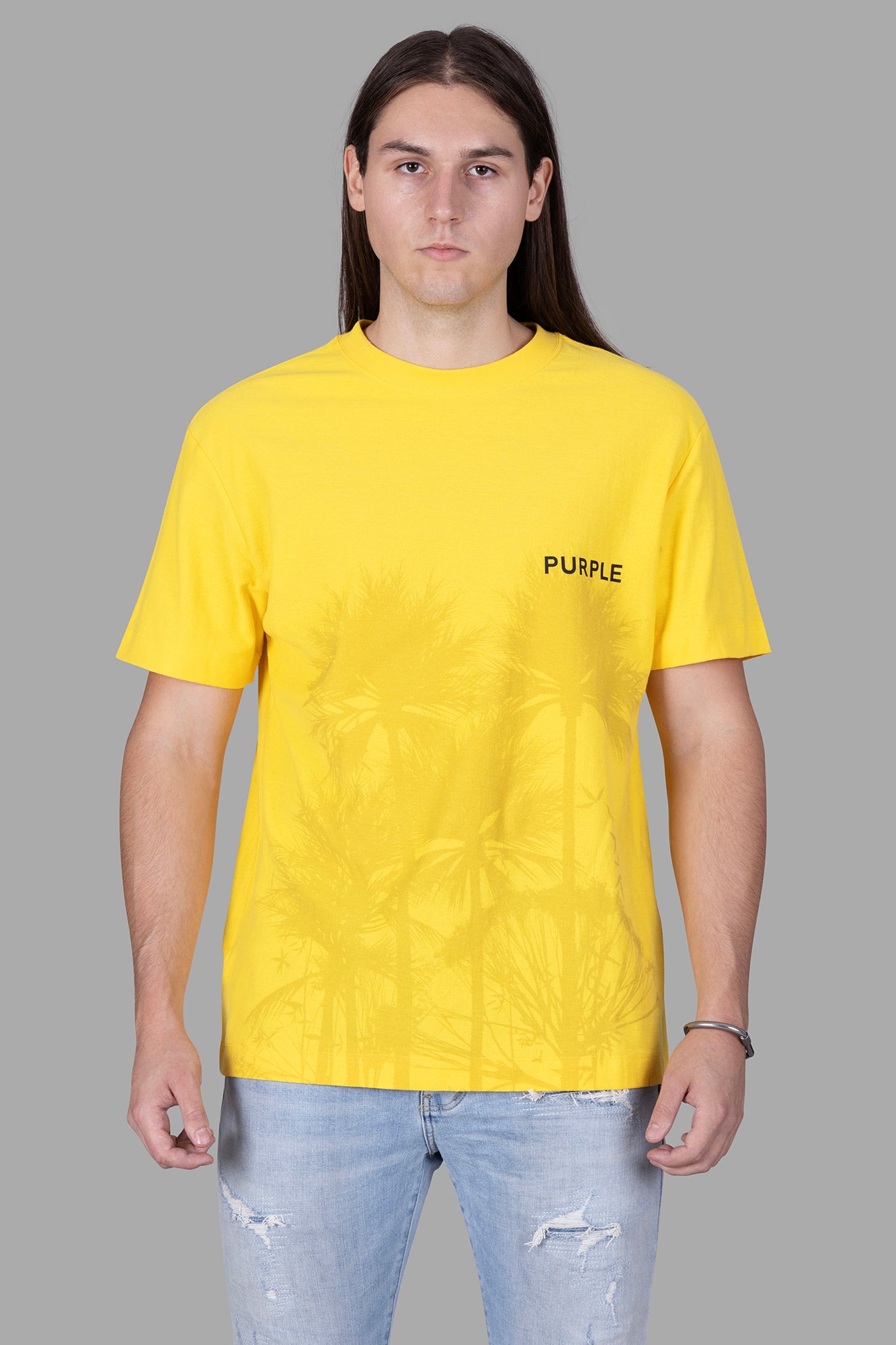 Palm-print T-shirt