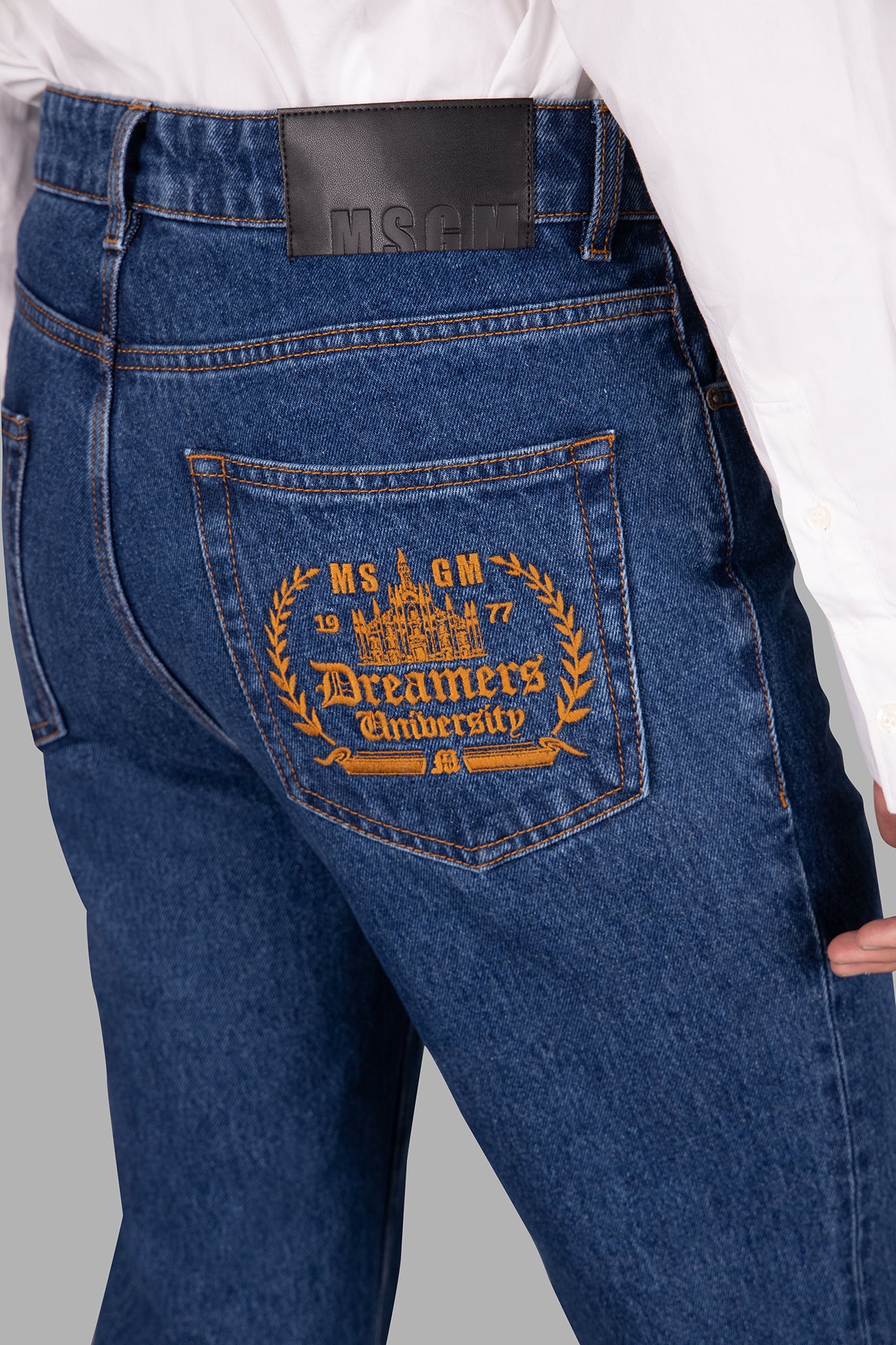 Classic Embroidered Jeans