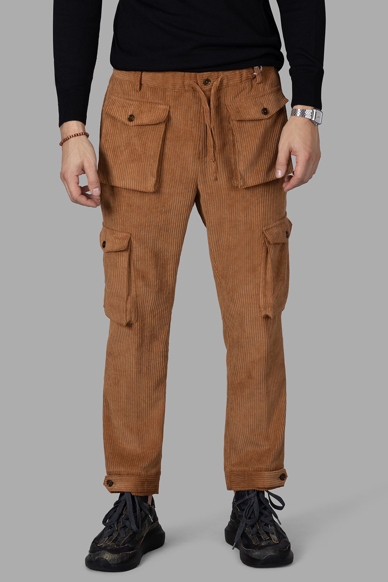 Corduroy Cargo Trousers