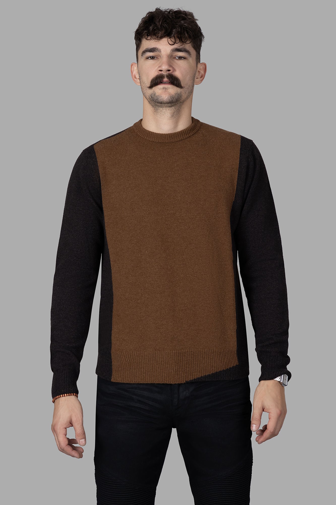 Color-block Sweater