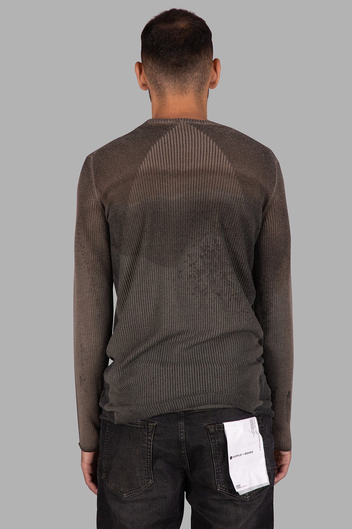 Ribbed-detail Sweater